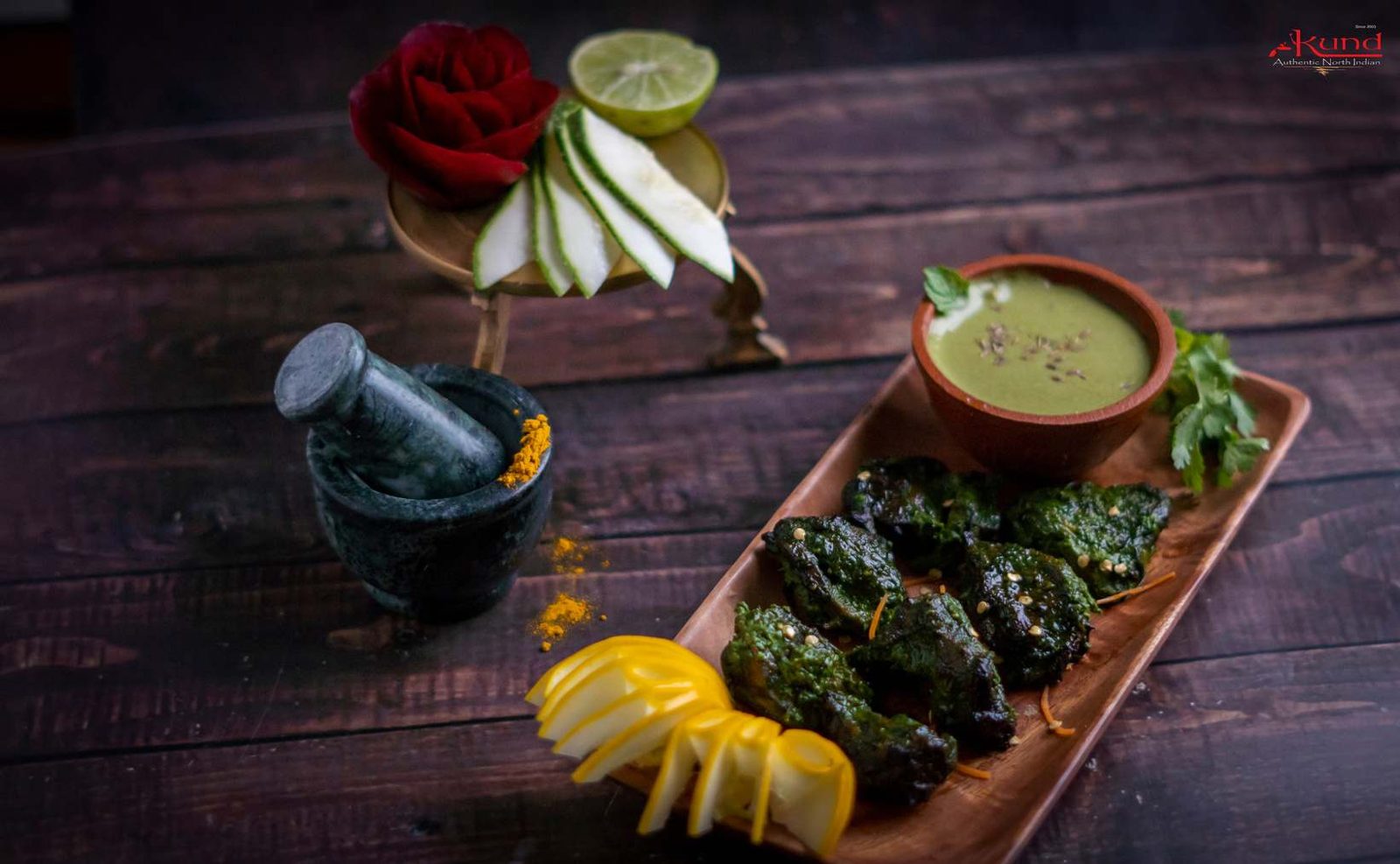 Mutton Hariyali Kabab